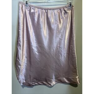 Deena Knee Length Half Slip Dusty Rose Small